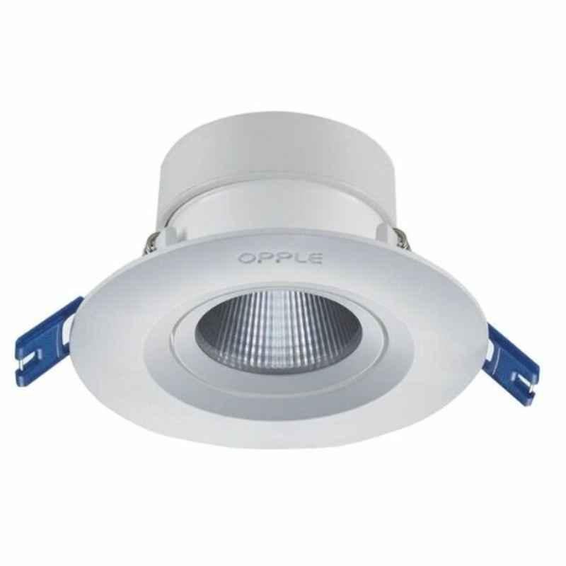 Opple 8W 220-240 VAC 3000K LED Spotlight, US-R70-8W-3000-WH-GP