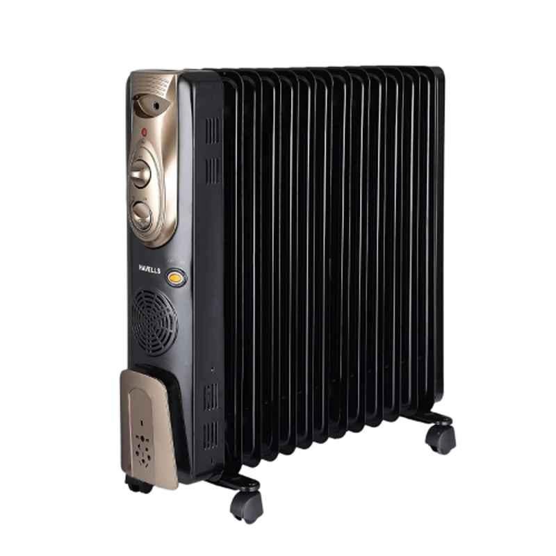 Havells OFR 13 Fins 2900W Oil Filled Room Heater with PTC Fan, GHROFAFK290