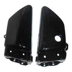 Road Religion Yamaha RX100 / RXG 135 Side Panel (Black) with 4 pcs rubber fitting