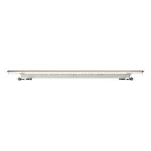 Schneider Electric Miluz ZeTa Polycarbonate 8 Module Champagne Gold Grid & Cover Frame, MZCP8MH_CG