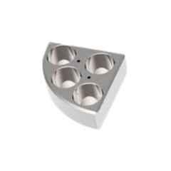 Neuation 20ml Quarter Block Stirrer Attachment, Q20 (Pack of 4)