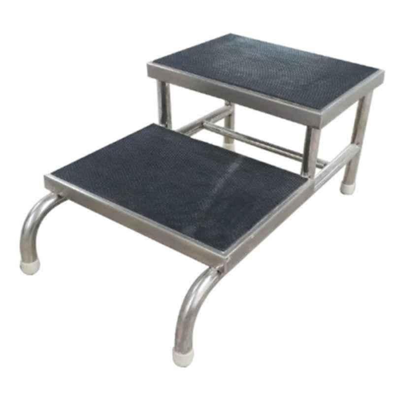Yes Kay 150kg Stainless Steel Double Foot Step