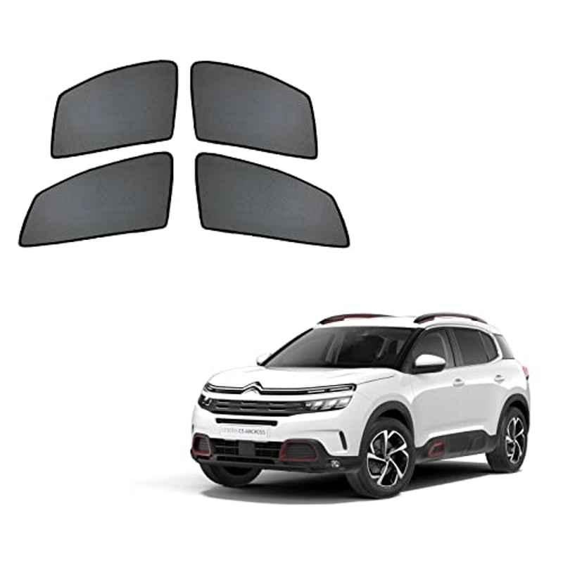 Kozdiko 4 Pcs Car Half Magnetic Sunshade Curtain Set for Citroen C5 Aircross