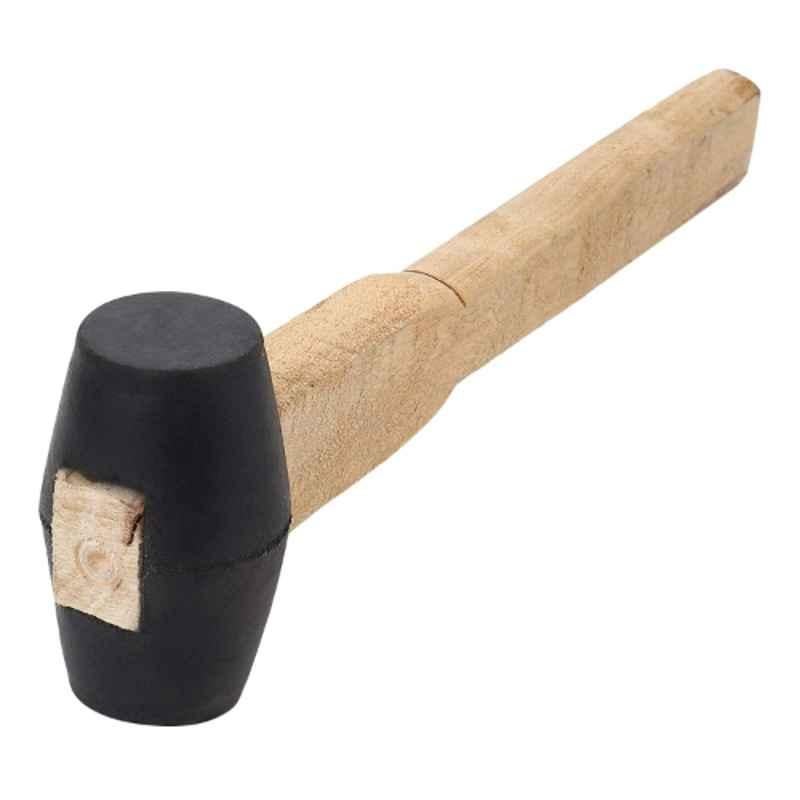Lovely 1.75 inch Rubber Hammer with Wooden Handle