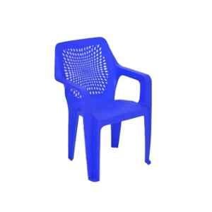 Nilkamal Trendy Plastic Blue Outdoor Chair