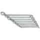Forgesy 8 Pcs Chrome Vanadium Steel Round Ring Spanner with Hanging Tray Set, FORGESY309