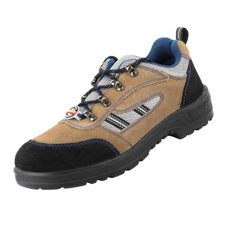 Liberty 7198-254 Warrior Sporty Brown Work Safety Shoes, Size: 11