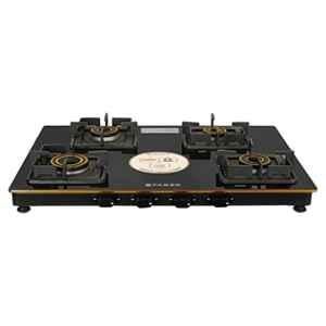 Faber Hob Prince Plus 4 Burners Manual Toughened Glass Top Cooktop, 106.0689.181