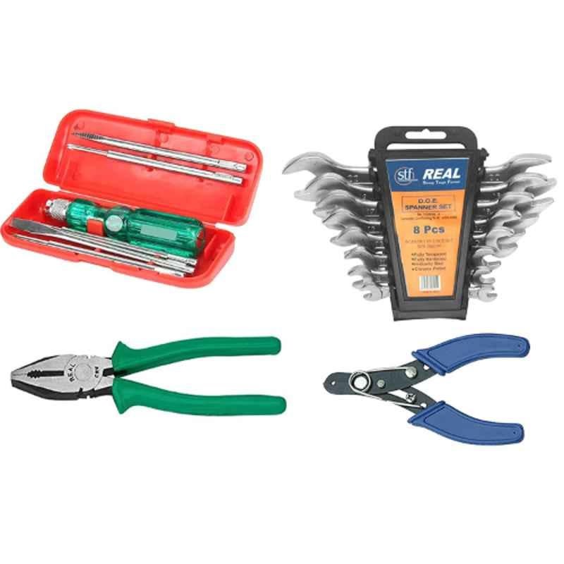 Real Stf 16 Pcs Multi Hand Tool Kit