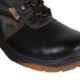 Hillson Workout High Ankle Steel Toe Black Work Safety Shoes, Size: 11