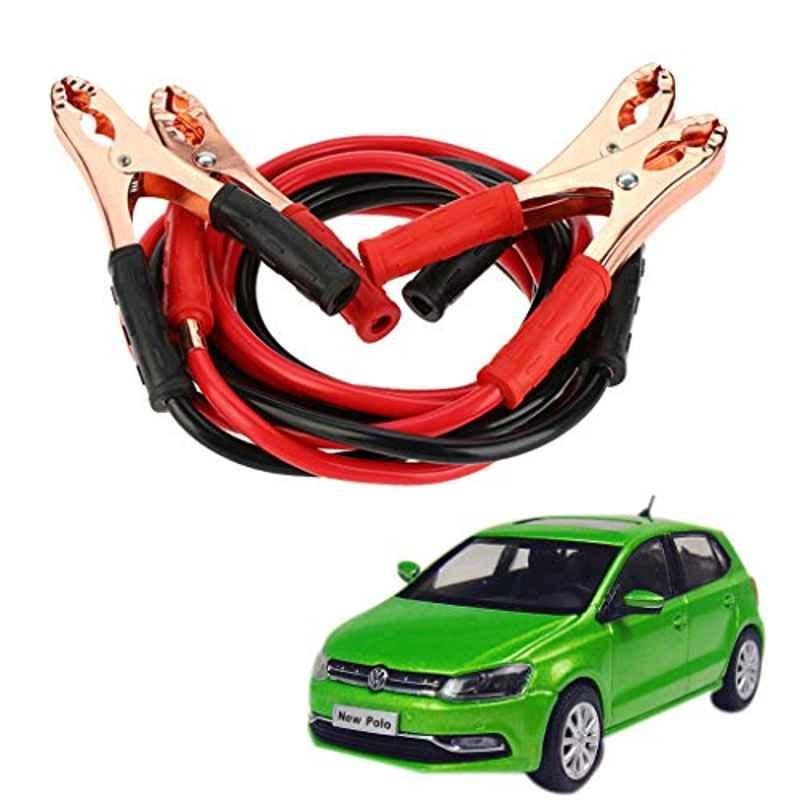 Kozdiko 7.5ft Copper Core Red & Black Heavy Duty Car Battery Booster Cable for Volkswagen Polo Exquisite
