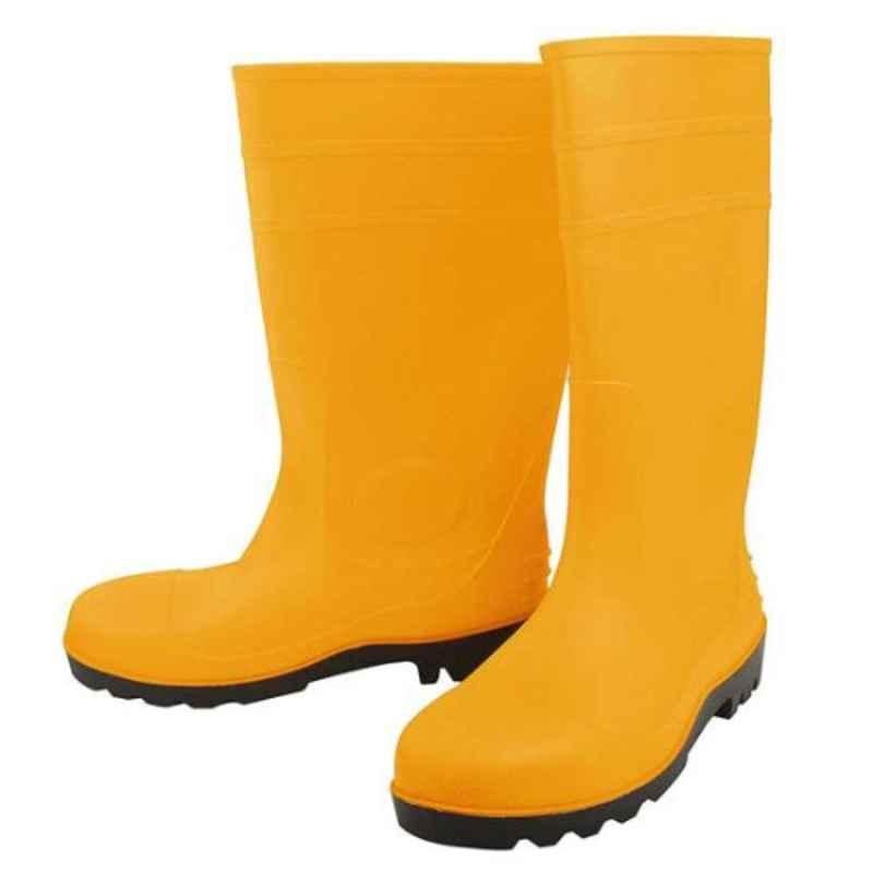 Tolsen 45115 PVC Steel Toe Safety Boots, Size: 40