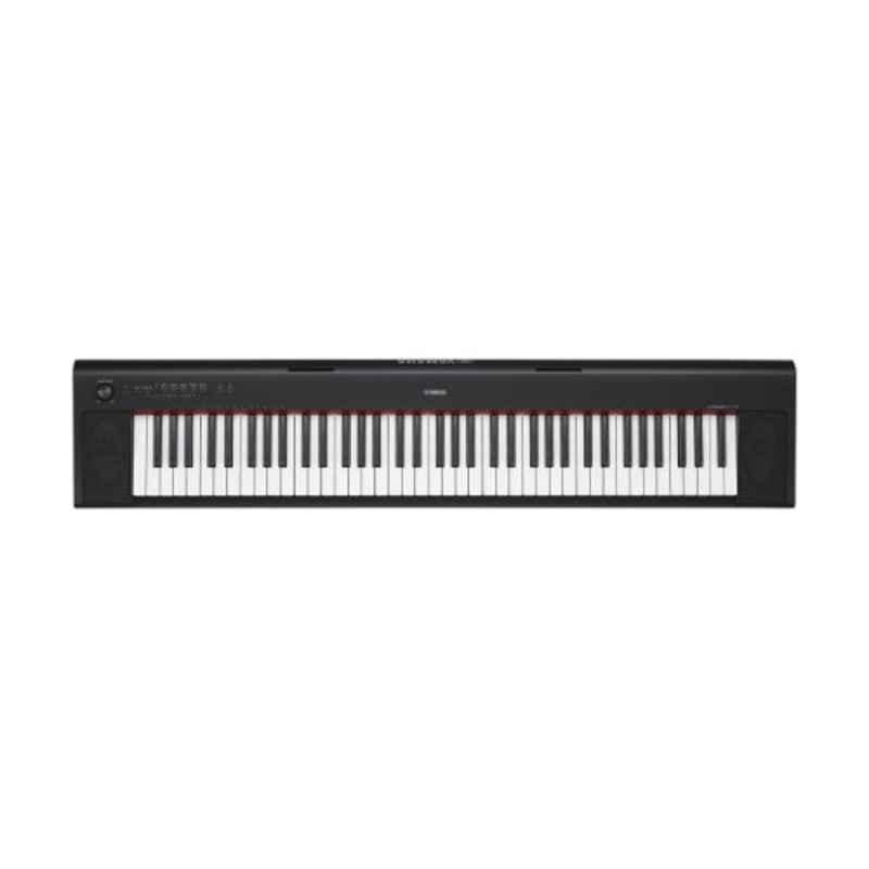 Yamaha 76 Key Black Digital Portable Piano Keyboard, YAMAHA-NP32