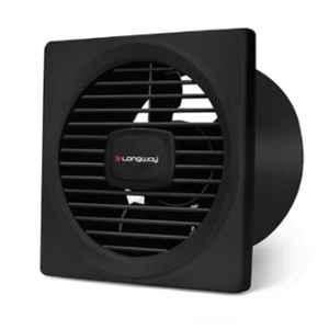 Longway Gusto 22W Ultra High Speed Plastic Black Exhaust Fan, Sweep: 150 mm