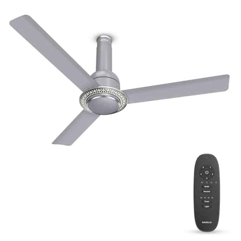 Havells Cera 35W Aluminium Mist 3 Blade BLDC Motor Ceiling Fan with 2 Years Warranty, HCBLP225MF, Sweep: 1200 mm