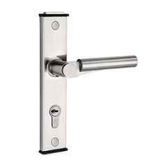 Bonus Compact 555 60mm Brass Brush Steel Mortice Lock Set