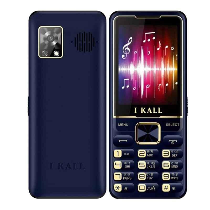 I KALL K99 Pro 2.4 inch Blue Dual Sim Keypad Feature Phone, K99-PRO-BLU