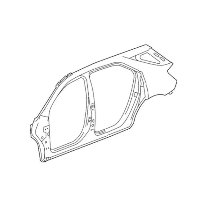 Tata Motors Panel Body Side Outer Rh for Nexon Kaziranga Edition, 54386370820230, TAT-PA11JN
