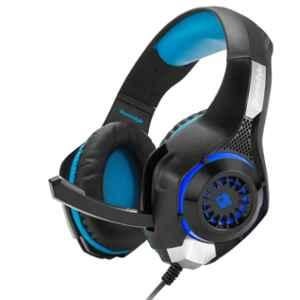 Cosmic Byte GS410 Black & Blue Over Ear Headset with Mic