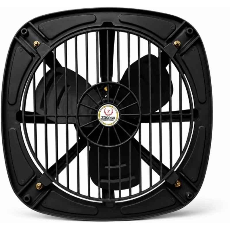 Zokasa Astor Pro 12 inch 55W 1350rpm Black Exhaust Fan with 1 Year Warranty, Sweep: 300 mm