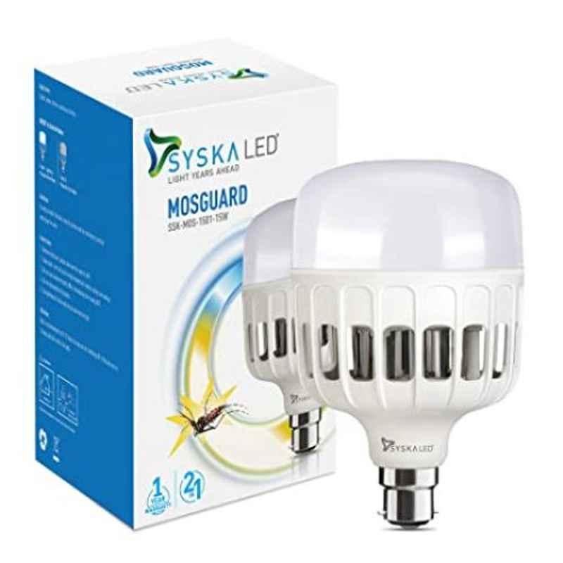 Syska 15W LED Mosquito Bulb, SSK-MOS-1501-15W