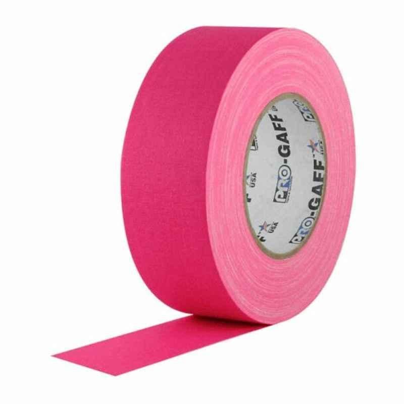 Cloth Tape, 48 mmx25 m, Polyethylene, Pink