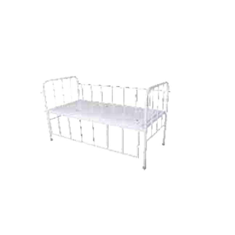Deep Surgical 63x30x24 inch Stainless Steel Pediatric Bed with Railing