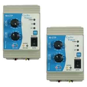 Nutronics M-1121 25A 230V AC Analog Cyclic Timer (Pack of 2)
