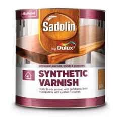 Sadolin 4 Litre Glossy Finish Synthetic Varnish for Interior & Exterior Woods