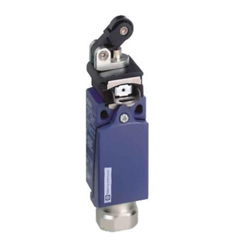 Schneider 1NC+1NO XCPR M20 Thermoplastic Roller Lever Plunger Limit Switch, XCDR2121P20