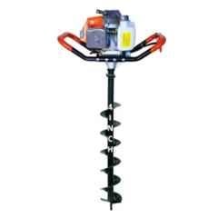 Spear 2 Stroke 63cc Post Hole Digger Earth Auger Machine with 4 inch Bit