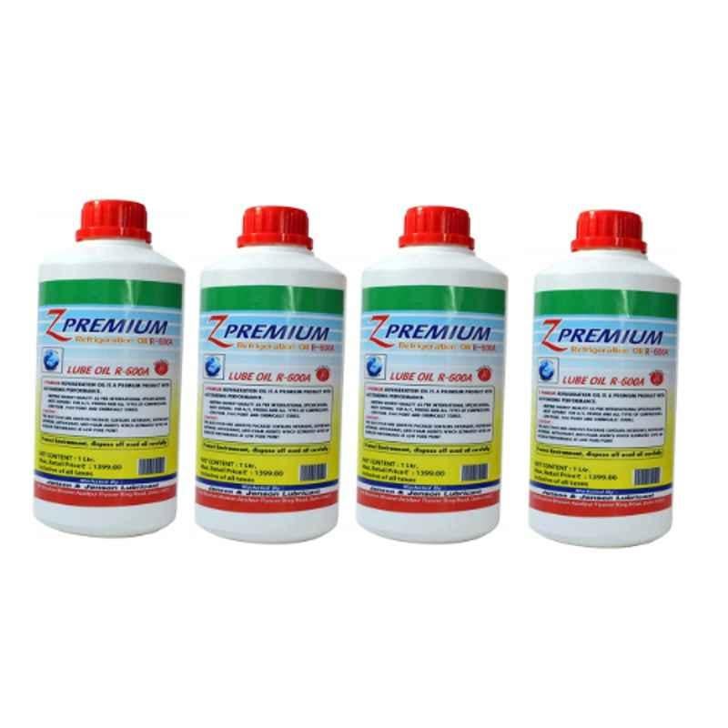 Z Premium 1L R-600A Refrigeration Oil (Pack of 4)