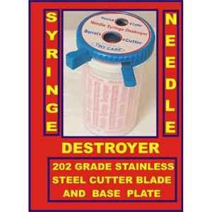 PSW Stainless Steel Manual Needle Cutter Destroyer, PSW049