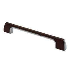RAB 160mm Zinc Chrome & Wenge Finish Drawer Pull Handle, SP-051 (Pack of 3)