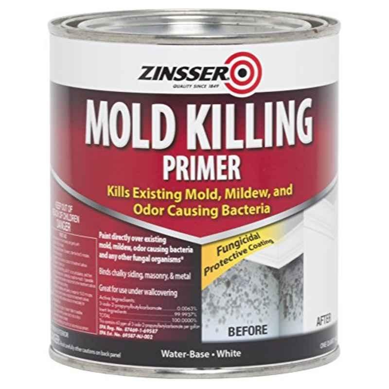 Zinsser 946.35ml White Water-Based Acrylic Mold Killing Primer, 276087