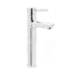 Somany Florence Brass Chrome Finish Extended Body Pillar Tap, 272210190171