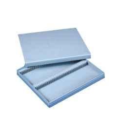 Polylab Polystyrene 50 Slide Box, 62105 (Pack of 12)