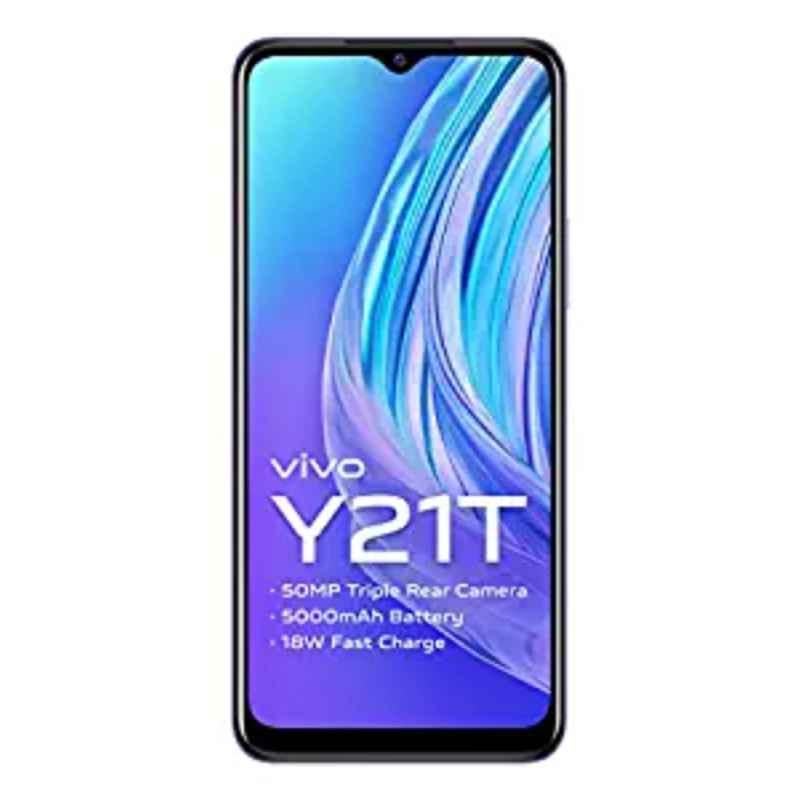 Vivo Y21T 4GB/128GB Pearl White 4G Dual Sim Smartphone