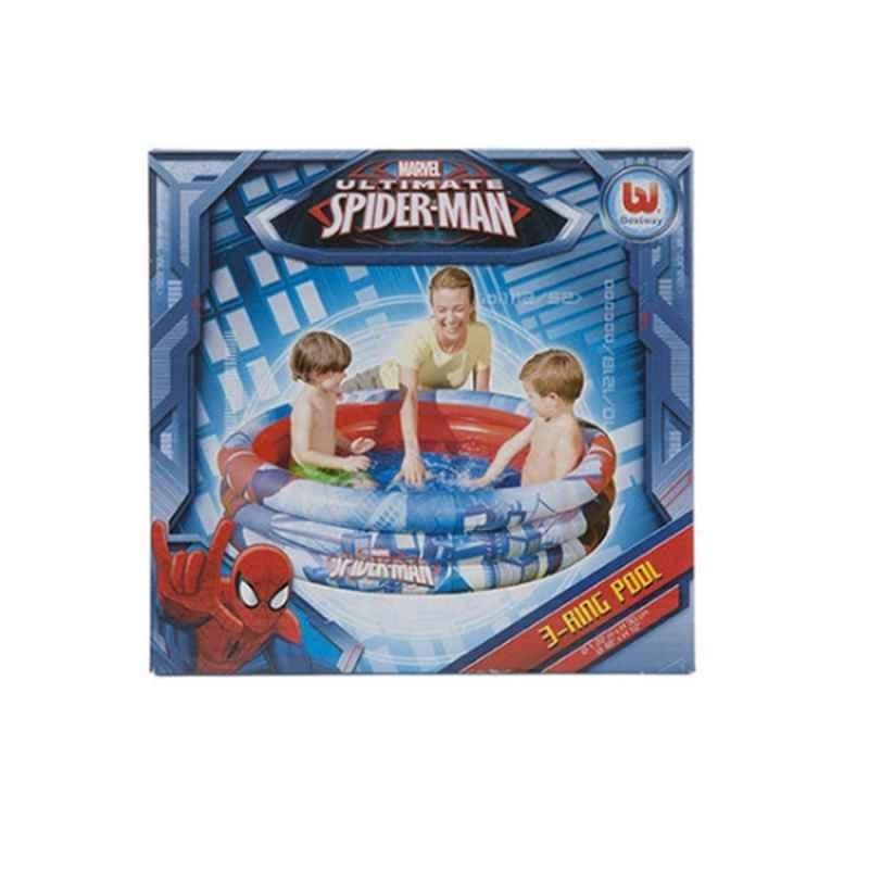Bestway 121.9x30.5cm Spider-Man 3-Ring Pool