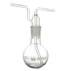 Glassco 100ml Boro 3.3 Glass Stopcock Pear Shape Separating Funnel with Glass Stopcock, 162.210.05 (Pack of 5)