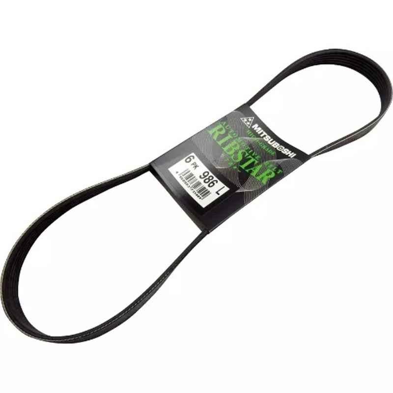 Mitsuboshi Rib Star 986mm 6 Threaded PK-Type Belt, 6PK986L