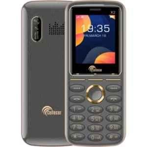 Cellecor X2 1.8 inch 1000mAh Grey Dual Sim Feature Phone