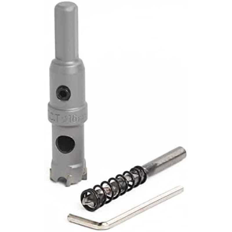 VTOOLS 16mm Tungsten Carbide TCT Hole Saw Cutter with Pilot Drill Bit & Allen Wrench, VT3109