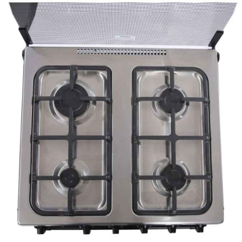 Midea 60x60cm 4 Burner Stainless Steel Gas Oven, BME62058-FFD
