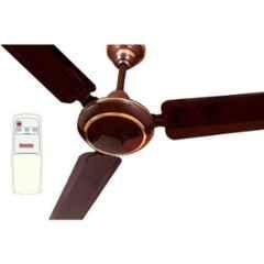 Sameer 48W Brown Ceiling Fan with Remote Control, Sweep: 1200 mm