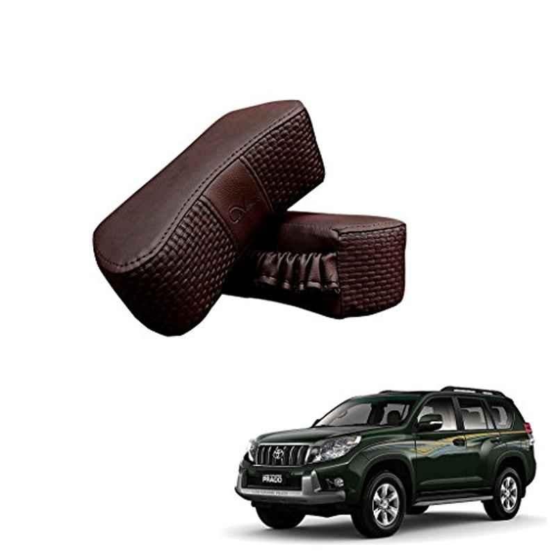 Kozdiko 2 Pcs Memory Foam Cola Neck Rest Cushion Pillow Set for Toyota Land Cruiser Prado