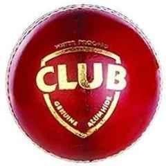 HTM Club Cricket Leather Ball for 13-60 Years (Pack of 2)