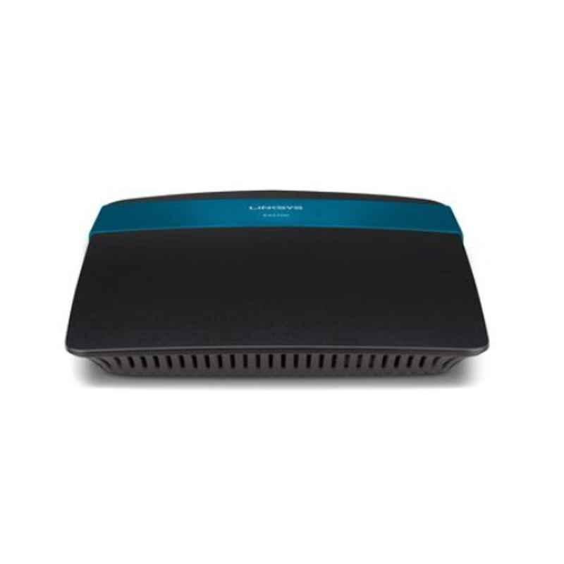 Linksys N600 300+300 Mbps Black Dual-Band Broadband Wi-Fi Router, EA2700-ME
