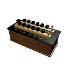 SSU Resistance Box 1 to 1000 Plug Type, 6x3x3 cm