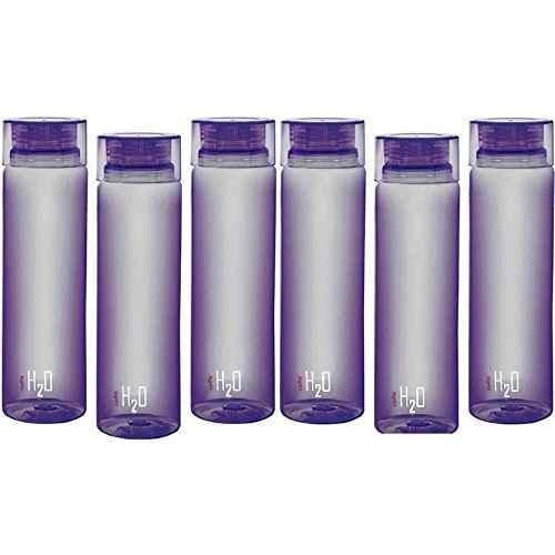 Buy Cello H2O Glass Fridge Water Bottle - Black Online at Best